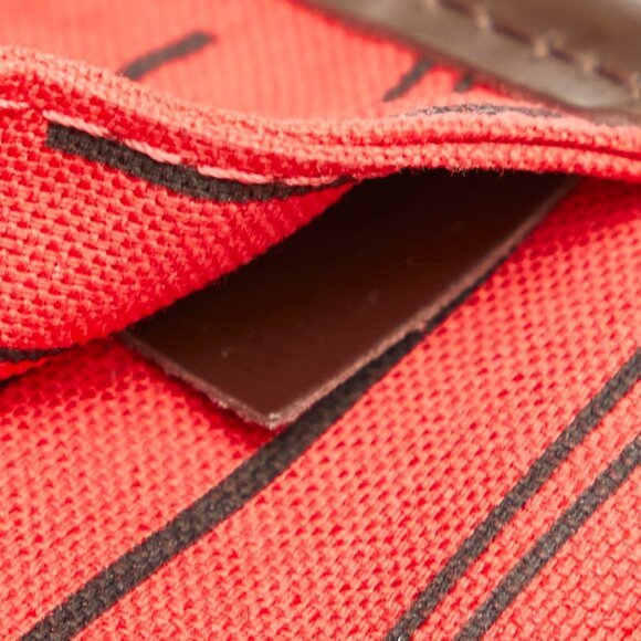 LOUIS VUITTON Brown Damier Leather Neverfull PM Tote Bag - Picture 9 of 10